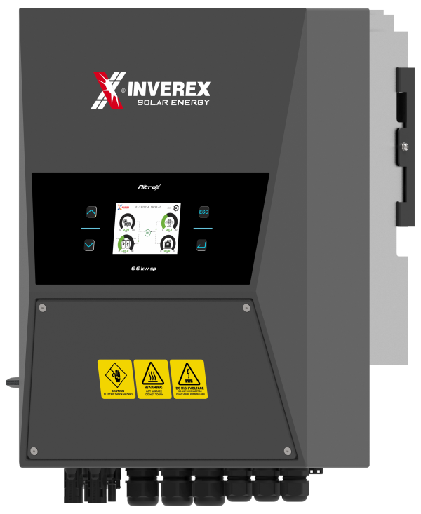 INVEREX NitroX 6.6kW Single-Phase Solar Inverter