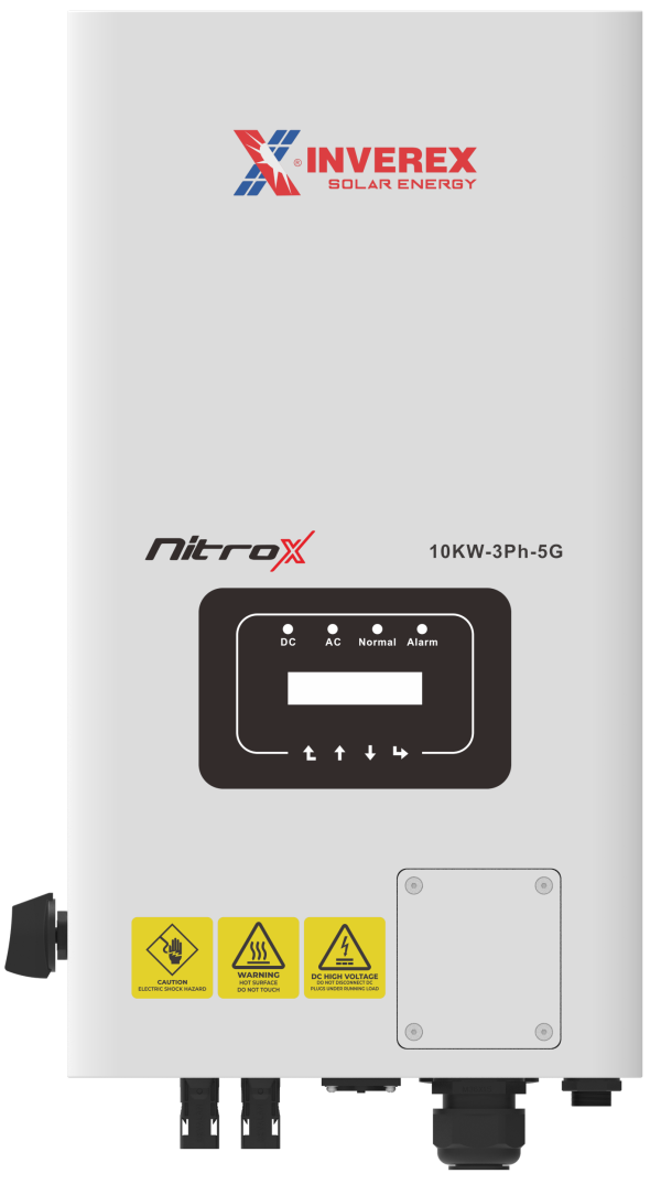 Inverex NitroX 10kW Three-Phase On-Grid Solar Inverter (5G Series)