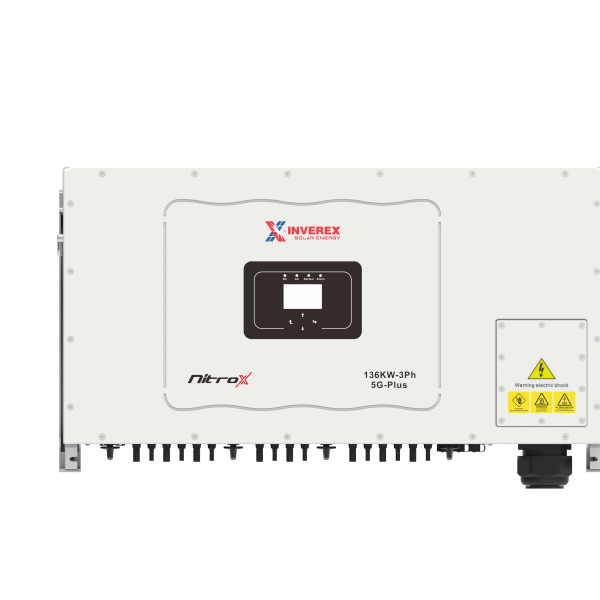 INVEREX NitroX 136kW 3-Phase Solar Inverter (5G Plus)