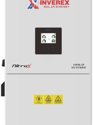 INVEREX NitroX 16kW 3-Phase Hybrid Solar Inverter