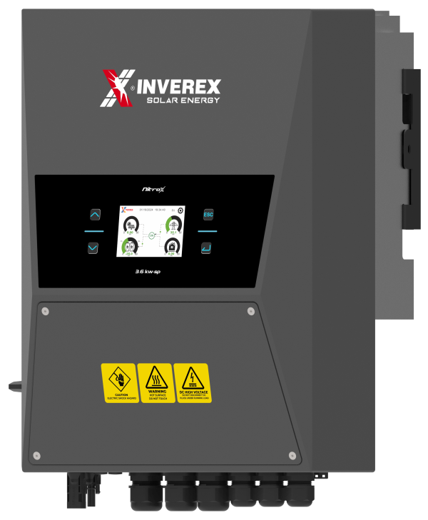 INVEREX NitroX 3.6kW Single-Phase Solar Inverter