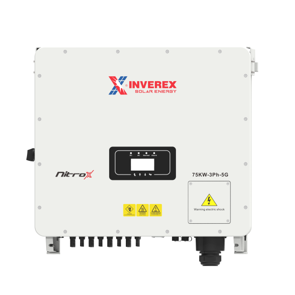 INVEREX NitroX 75kW 3-Phase Solar Inverter