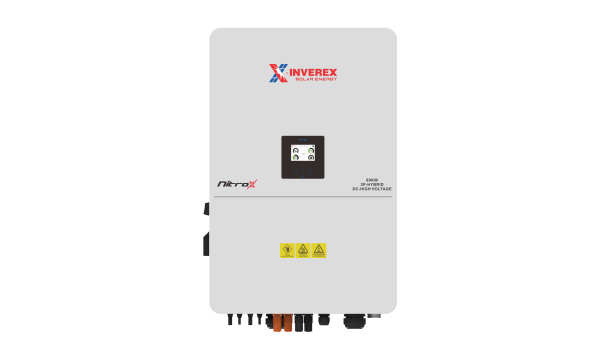 INVEREX NitroX 80kW 3-Phase Hybrid Solar Inverter (DC High Voltage)