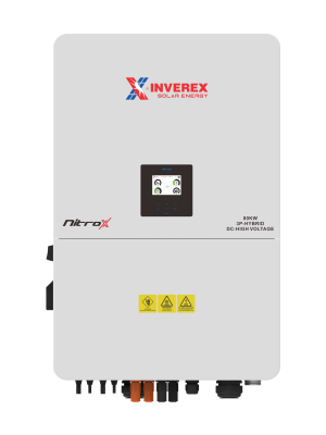 INVEREX NitroX 80kW 3-Phase Hybrid Solar Inverter (DC High Voltage)