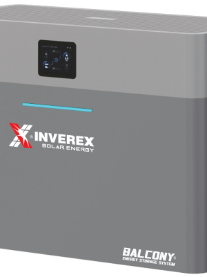 INVEREX Balcony Energy Storage System (1kW Inverter | 2kWh Battery)