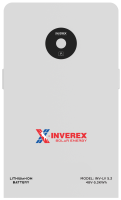 INVEREX Power Wall Lithium-Ion Battery (INV-LV 5.3 | 48V – 5.3kWh)