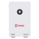 INVEREX Power Wall Lithium-Ion Battery (INV-LV 5.3 | 48V – 5.3kWh)