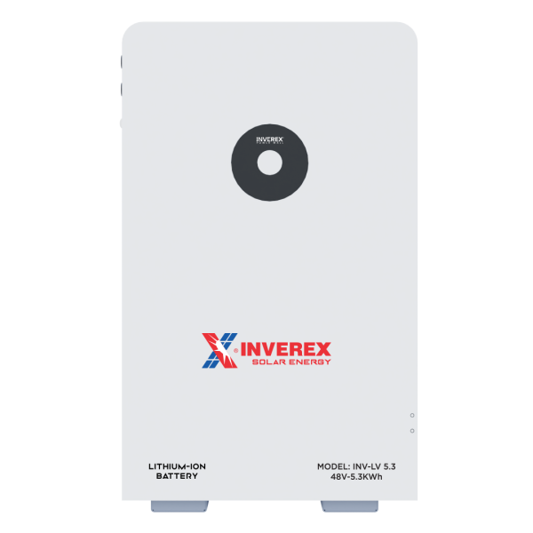 INVEREX Power Wall Lithium-Ion Battery (INV-LV 5.3 | 48V – 5.3kWh)